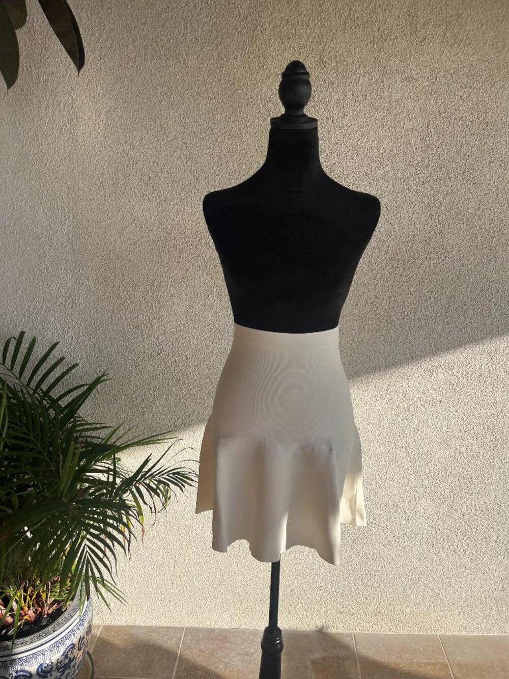 White Mini Skirt